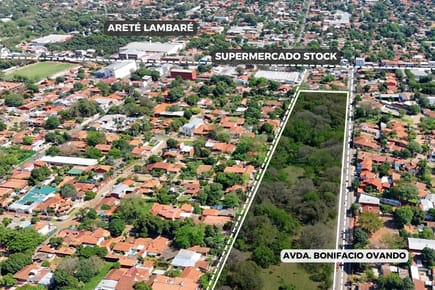 VENTA TERRENO EN LAMBARE DE CALLE A CALLE