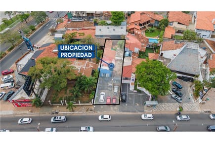 Vendo Terreno Sobre Avda España en Asuncion