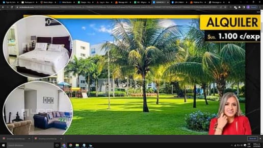DEPARTAMENTO AMOBLADO // EN ALQUILER