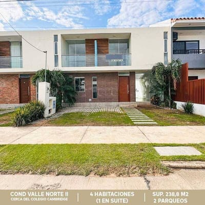 CASA FAMILIAR EN ALQUILER  VALLE NORTE II 