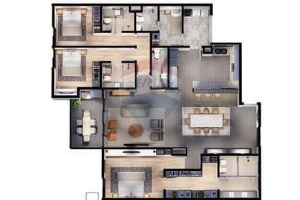 Departamento de 3 Suites