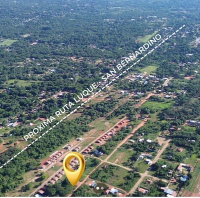 VENTA DE TERRENO EN LUQUE A CUADRAS DE LA NUEVA RUTA LUQUE - SANBER 