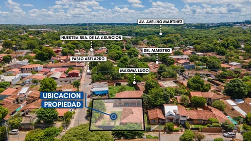 VENDO TERRENO EN ESQUINA EN SAN LORENZO BARRIO SAN ROQUE!!