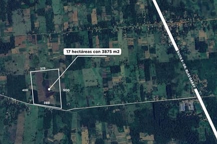 Vendo Terreno de 17 Hectáreas en San Pedro -  Paraguay