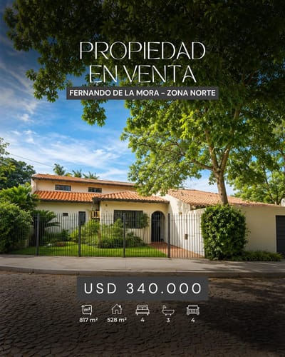 VENDO AMPLIA CASA CON PISCINA EN VILLA OFELIA – FERNANDO DE LA MORA