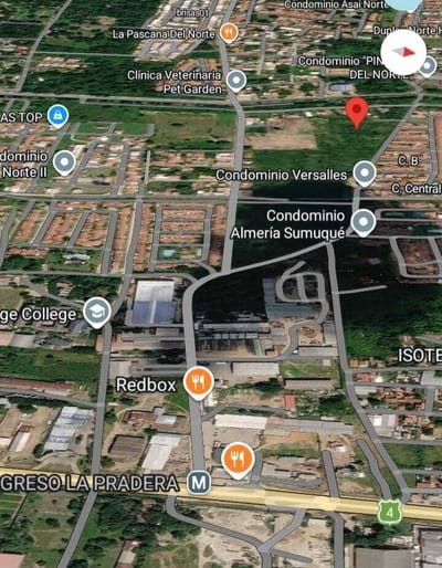 EXCLUSIVO TERRENO EN VENTA Frente al Condominio Versalles, Zona Norte.