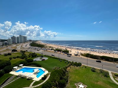 Alquiler Apartamento 2 Dormitorios 2 Baños Frente Al Mar Full Amenities 