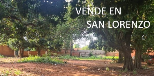 NEW PRECIO - Terreno en Venta en San Lorenzo - Barrio Maria Auxiliadora 