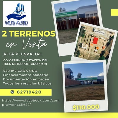 Lotes en venta