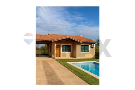 ALQUILO VIVIENDA AMOBLADA BARRIO CERRADO EN AREGUA
