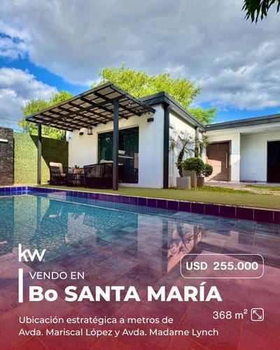 VENTA DE RESIDENCIA MODERNA Bo SANTA MARIA 