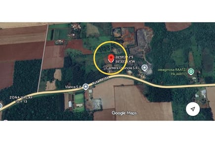 Venta de Terreno BELLA VISTA, ITAPÚA