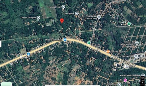 Venta Terreno En Eusebio Ayala– A 1,5 Km Desvío Piribebuy