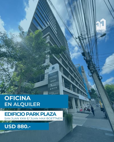 Oficina exclusiva en el Edificio Park Plaza | Eje Corporativo