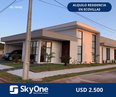 CASA AMOBLADA EN ALQUILER – ECOVILLAS