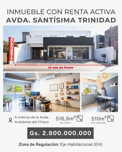INMUEBLE CON RENTA