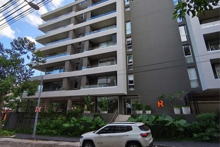 Alquilo departamento 55m2 A ESTRENAR de 1 dormitorio,Villa Morra-Asuncion