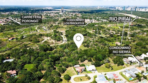 TERRENO EN VENTA  CARRETERA  A PORONGO "URUBO" RIO SIERRA