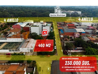 TERRENO EN VENTA EN ESQUINA
