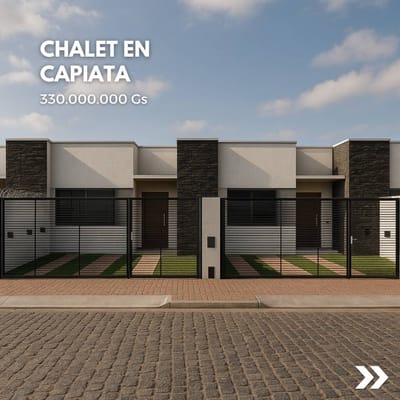 Chalet en Pozo en Capiatá