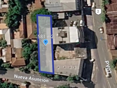 VENDO TERRENO COMERCIAL EN SAN LORENZO A METROS DE RUTA 2