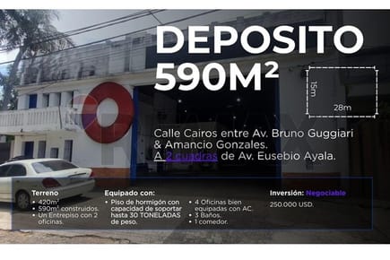 Deposito en Vista Alegre a 2 cuadras de Eusebio A.