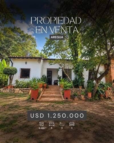 Vendo Amplia Casa con Fabrica de Ceramica funcional en Aregua