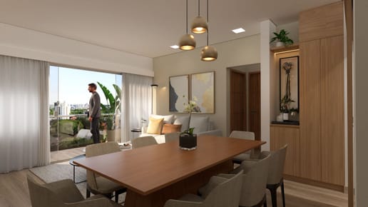 Departamento Moderno en El Corazón de Las Mercedes