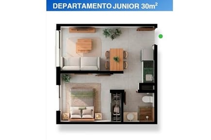 vendo departamento en pozo en asuncion