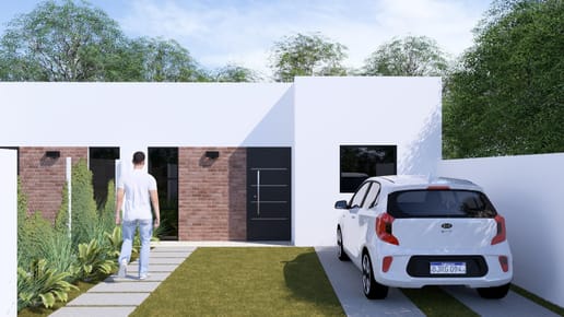  Vendo casas pareadas en Mariano Roque Alonso — en construcción