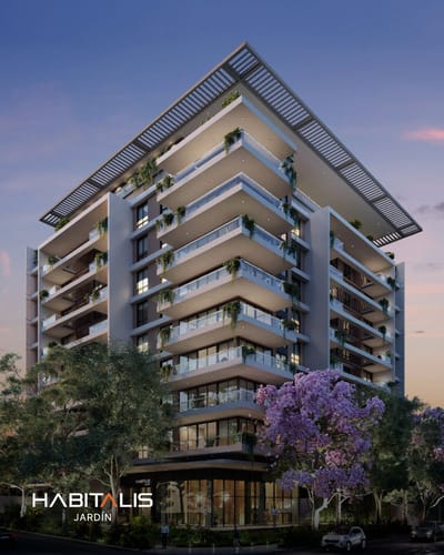 Habitalis Jardín – Departamento de 1 habitacion, Piso 7
