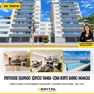EN VENTA ED TAMISA  ( HAMACAS