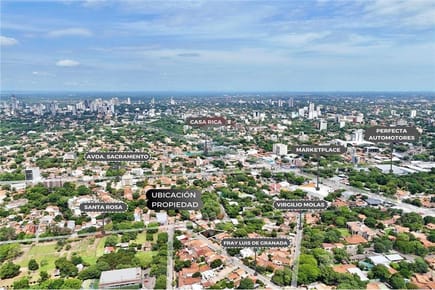 Terreno en venta en exclusivo barrio Bella Vista, Asuncion