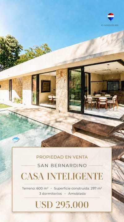 Vendo Casa Inteligente En San Bernardino
