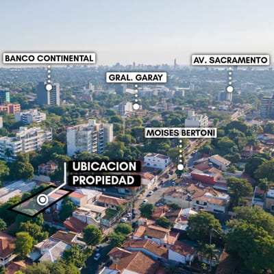 Venta de Terreno en Villa Morra, Asunción
