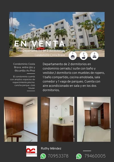 Dpto en venta 2 dorm en oferta..