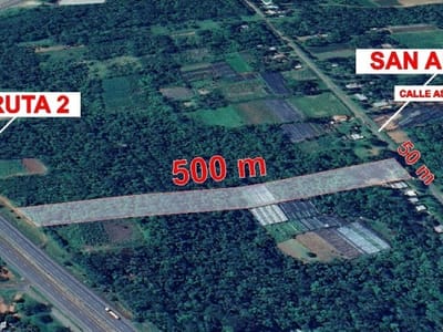 ???? TERRENO SOBRE RUTA EN VENTA – CORONEL OVIEDO ????