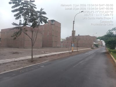 Venta De Terreno En Santa María – 2da Etapa, Carabayllo