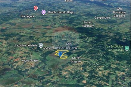 Terreno-Venta-PY Paraguarí La Colmena  La Colmena 