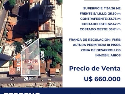 VENDO AMPLIA PROPIEDAD SOBRE LILIO