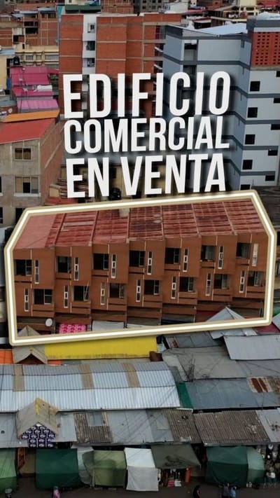 edificio comercial en venta en cochabamba inversión 