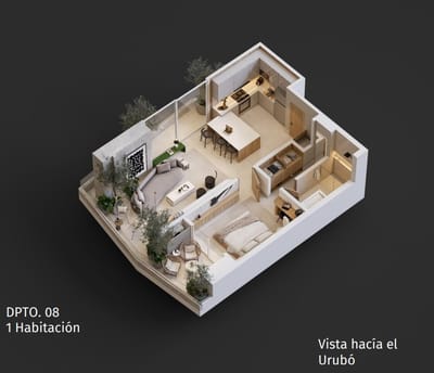 Pre Venta depto 1D GIARDINO