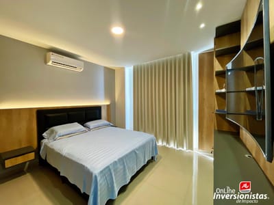 DEPARTAMENTO DE LUJO CON 2 DORMITORIOS EN VENTA EQUIPETROL