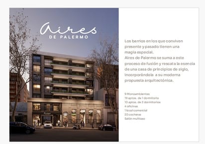 Venta Apartamento Monoambiente Ideal Inversor Entrega Noviembre 2024 Palermo