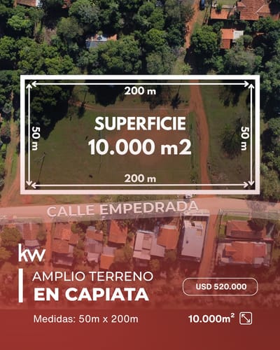 Amplio Terreno En Capiatá