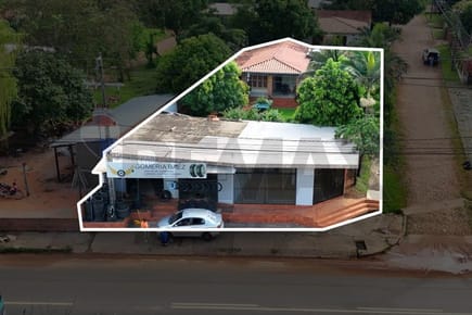 VENDO PROPIEDAD EN ESQUINA SIBRE RUTA LUQUE SAN BERNARDINO