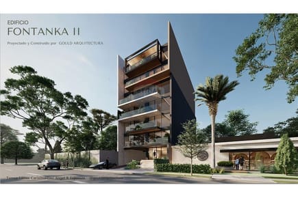 AMPLIO PENTHOUSE EDIFICIO FONTANKA ll