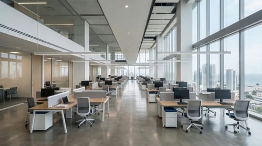 Oficinas Administrativas De 1,500 M² Para Proyectos En San Isidro