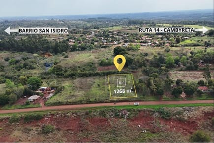 Terreno - Venta - Cambyretá, Itapúa, Paraguay