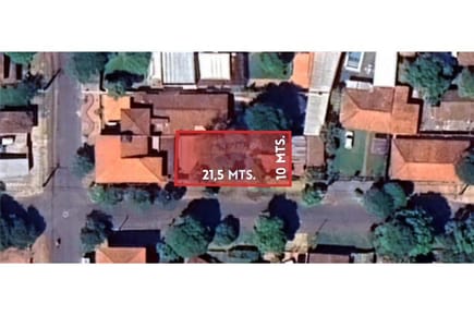 Vendo en Fdo. Zona sur propiedad 21,5x10(215Mts2)